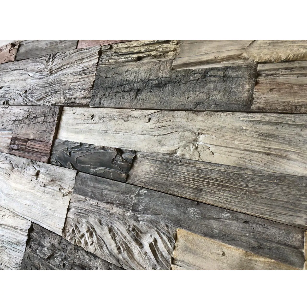 Полиуретановая форма для декоративного камня Oreshkin Wood F750A